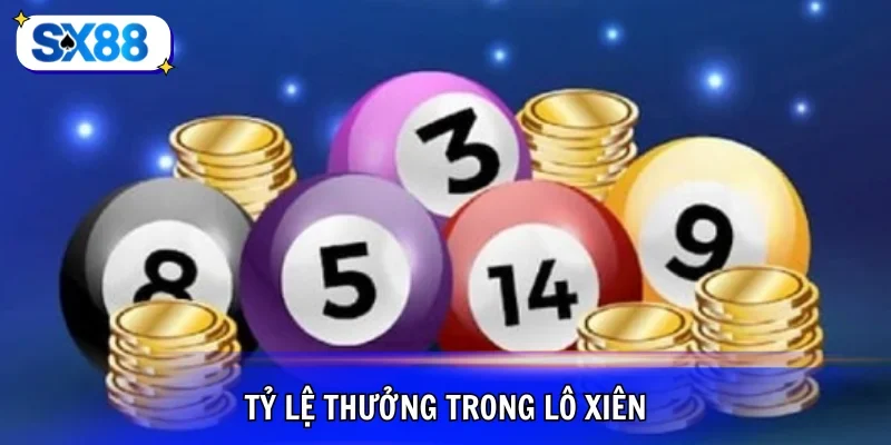 Tỷ lệ thưởng dựa trên mỗi loại xiên