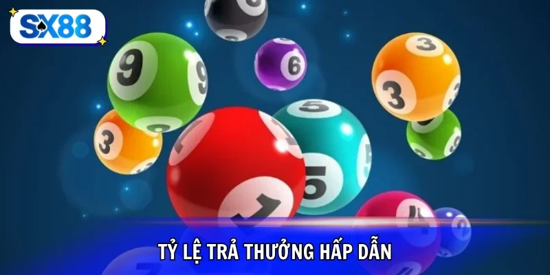 Tỷ lệ trả thưởng siêu hấp dẫn khi đánh lô